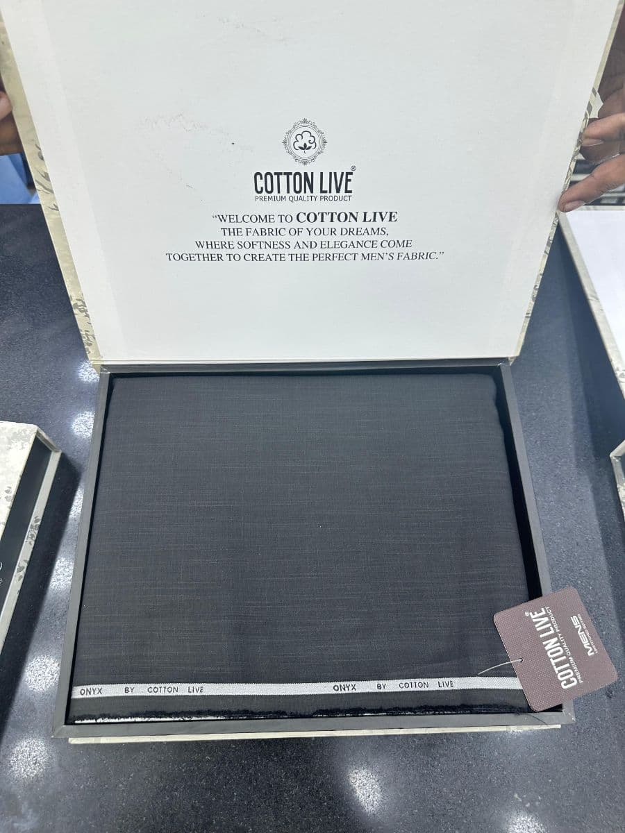 COTTON LIVE MENS  - Premium Men's Wool Suit with lining By Cotton Live- CL4