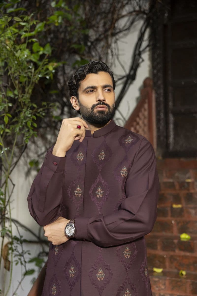AB TEXTILE  - AB Textile – Premium Embroidered Formal Collection-DDR30 alternate angle