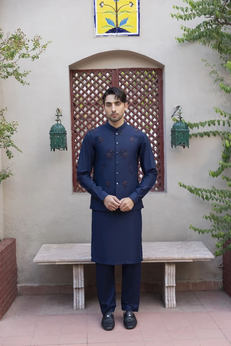AB TEXTILE  - AB Textile – Premium Embroidered Formal Collection-DDR13