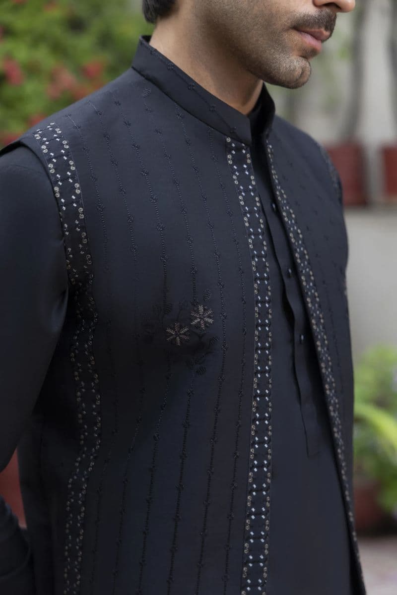 AB TEXTILE  - AB Textile – Premium Embroidered Formal Collection-DDR12 alternate angle