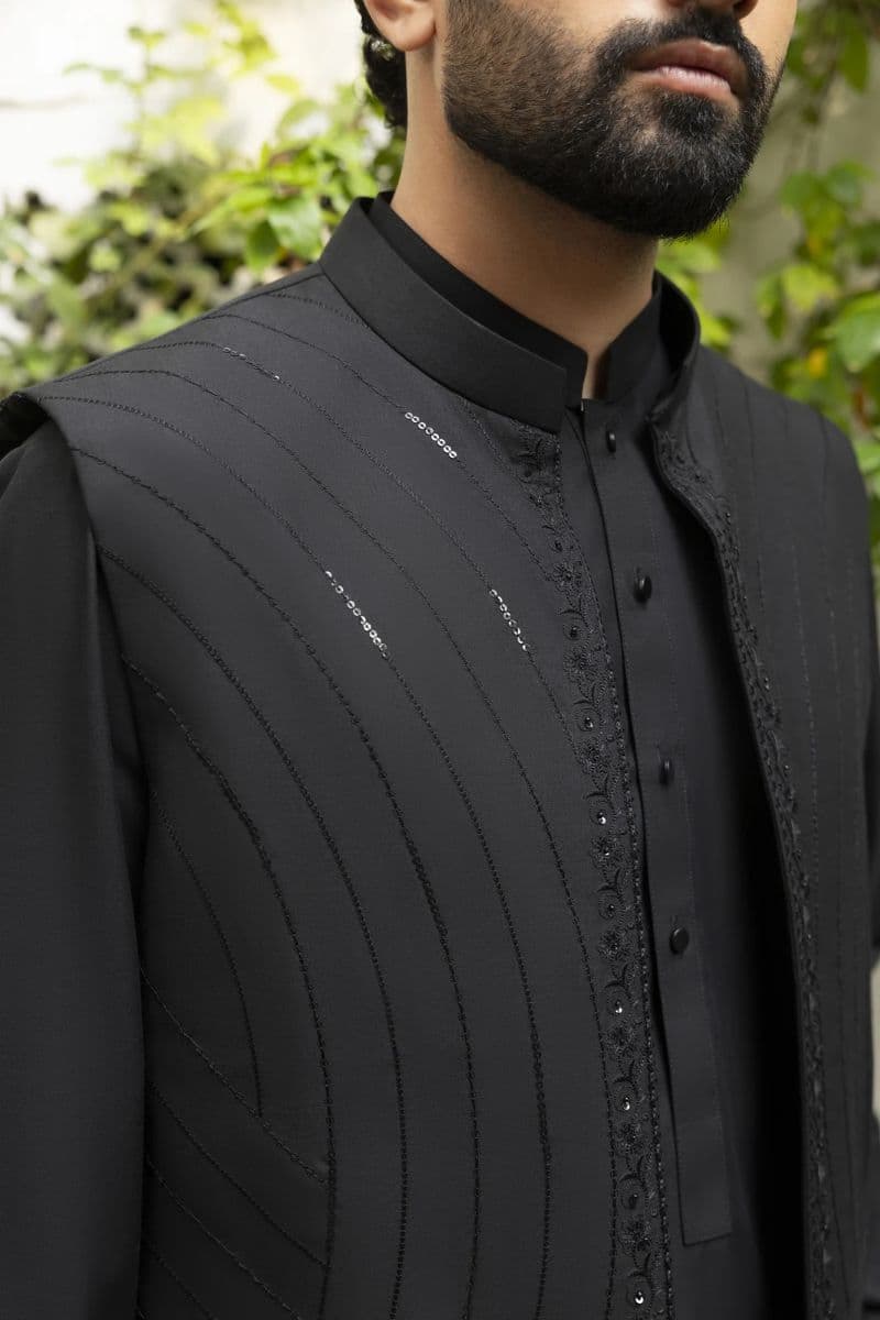 AB TEXTILE  - AB Textile – Premium Embroidered Formal Collection-DDR18 alternate angle