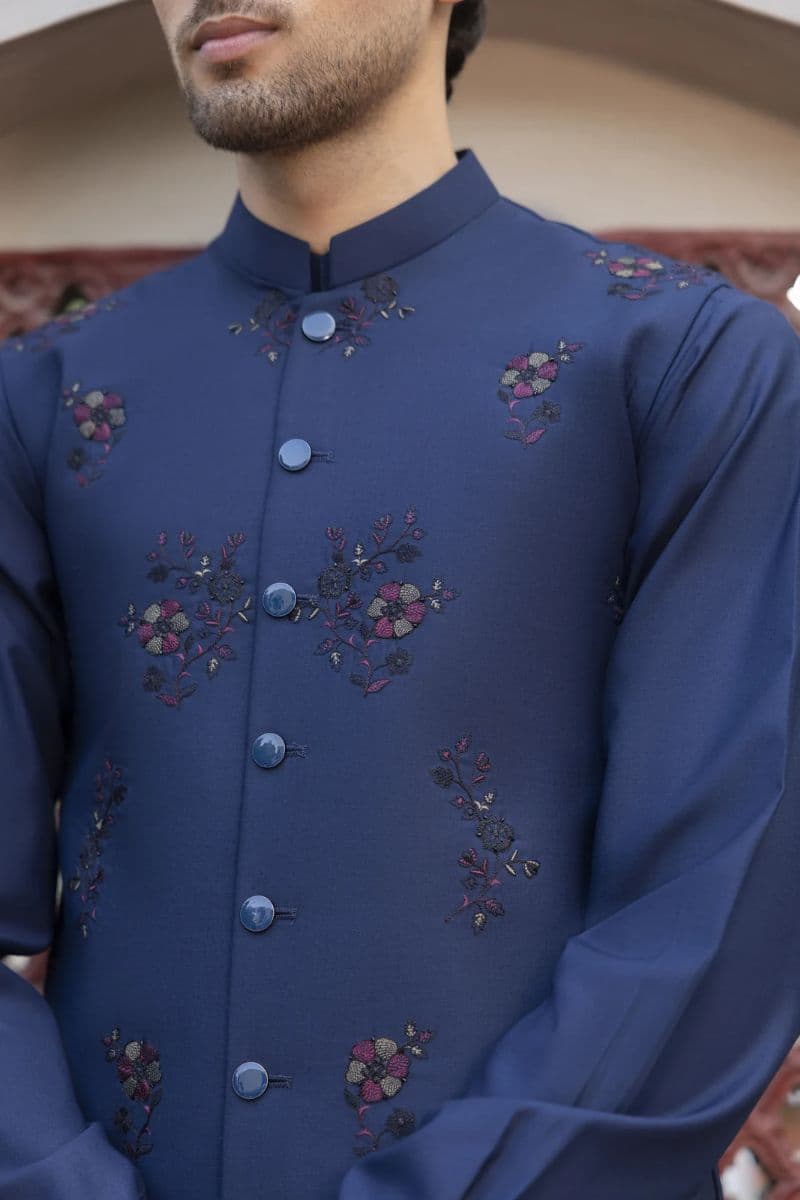 AB TEXTILE  - AB Textile – Premium Embroidered Formal Collection-DDR13 alternate angle
