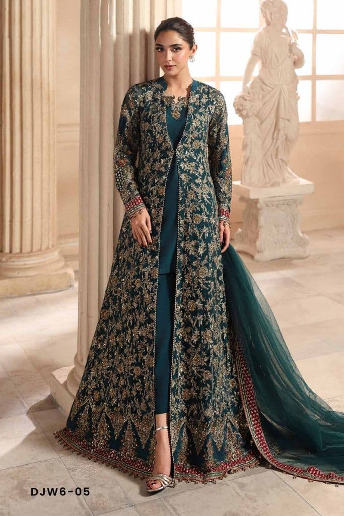 CHARIZMA - Premium luxury handwork Chiffon with premium embroidery duppata DJW6-04