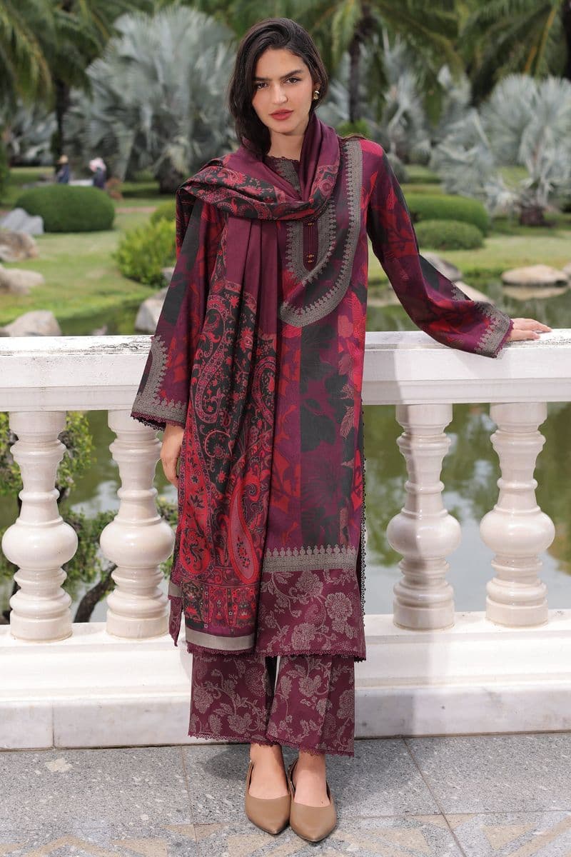 CHARIZMA - Charizma – 3-Piece Unstitched Linen Collection A beautifully designed-CP-8