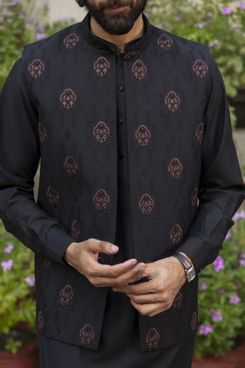 AB TEXTILE  - AB Textile – Premium Embroidered Formal Collection-DDR14 alternate angle