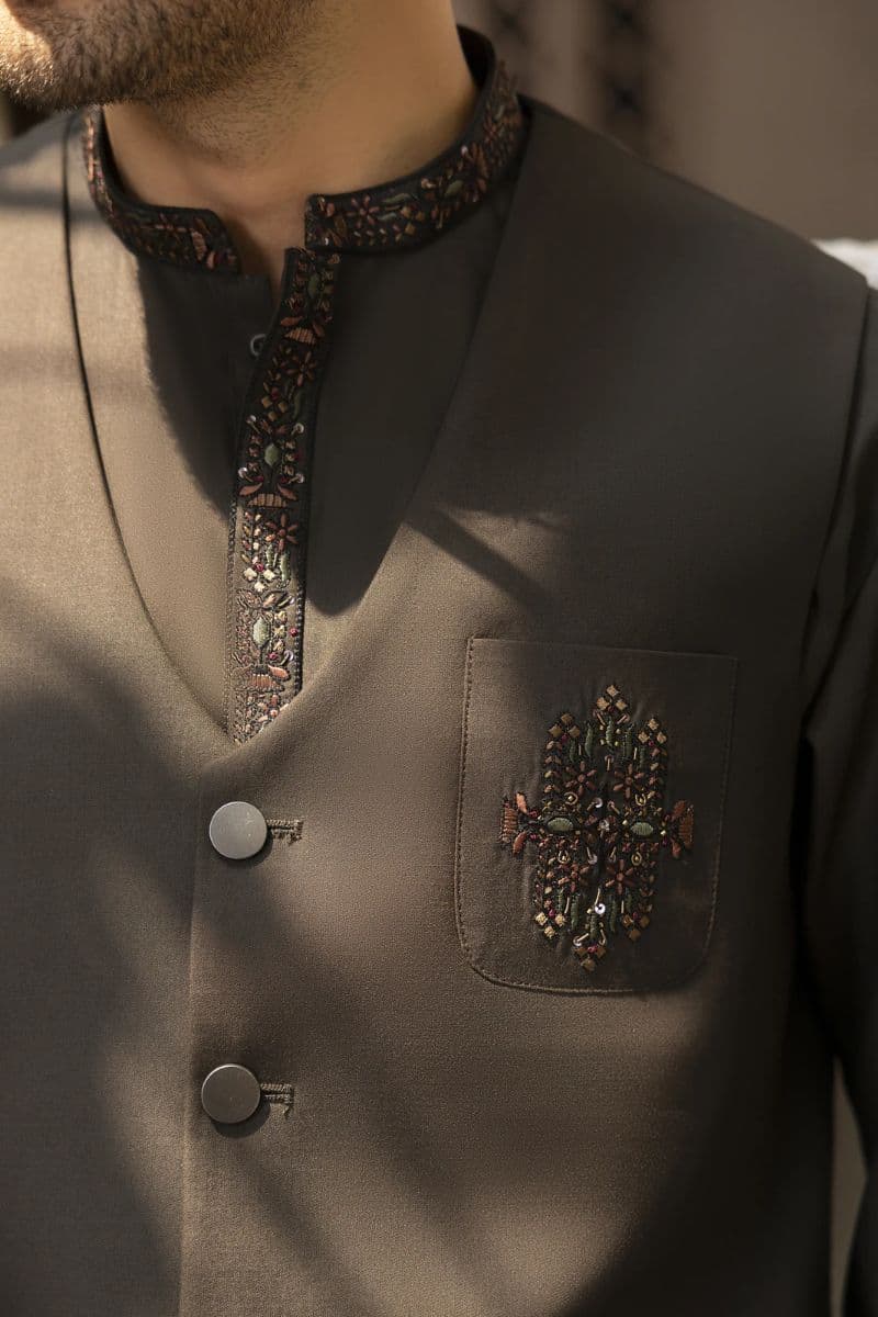 AB TEXTILE  - AB Textile – Premium Embroidered Formal Collection-DDR3 alternate angle
