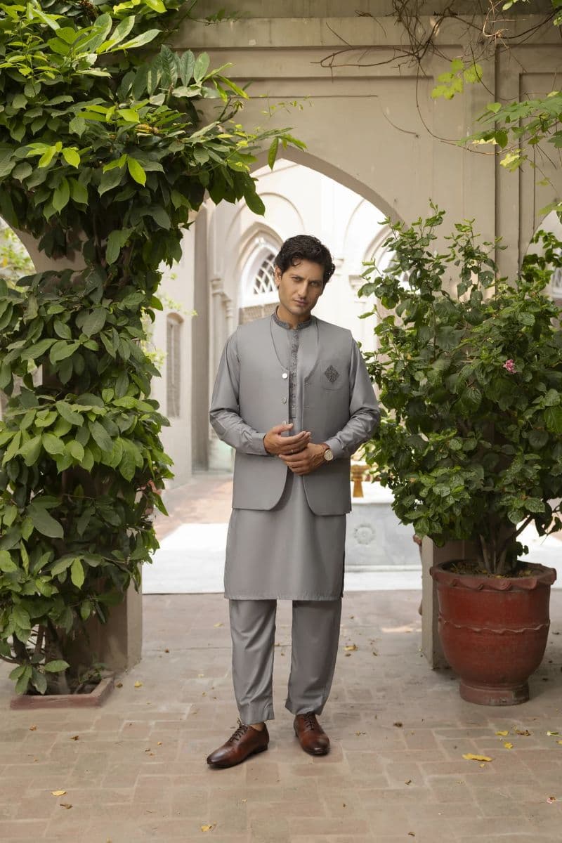 AB TEXTILE  - AB Textile – Premium Embroidered Formal Collection-DDR10