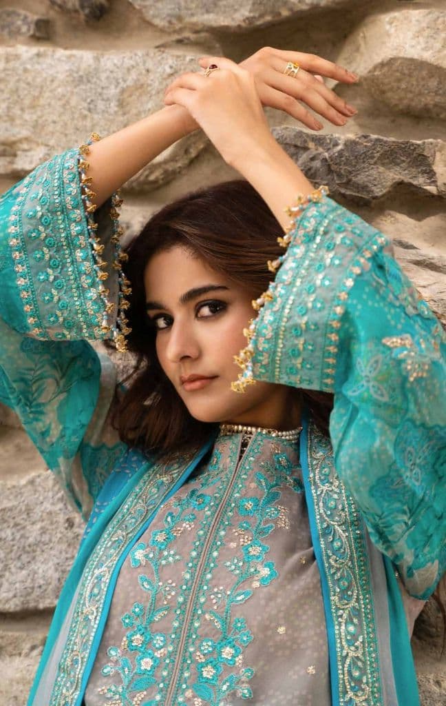 CHARIZMA - Premium Charizma Suit with Embroidered Chiffon Duppata-VLC-7 alternate angle