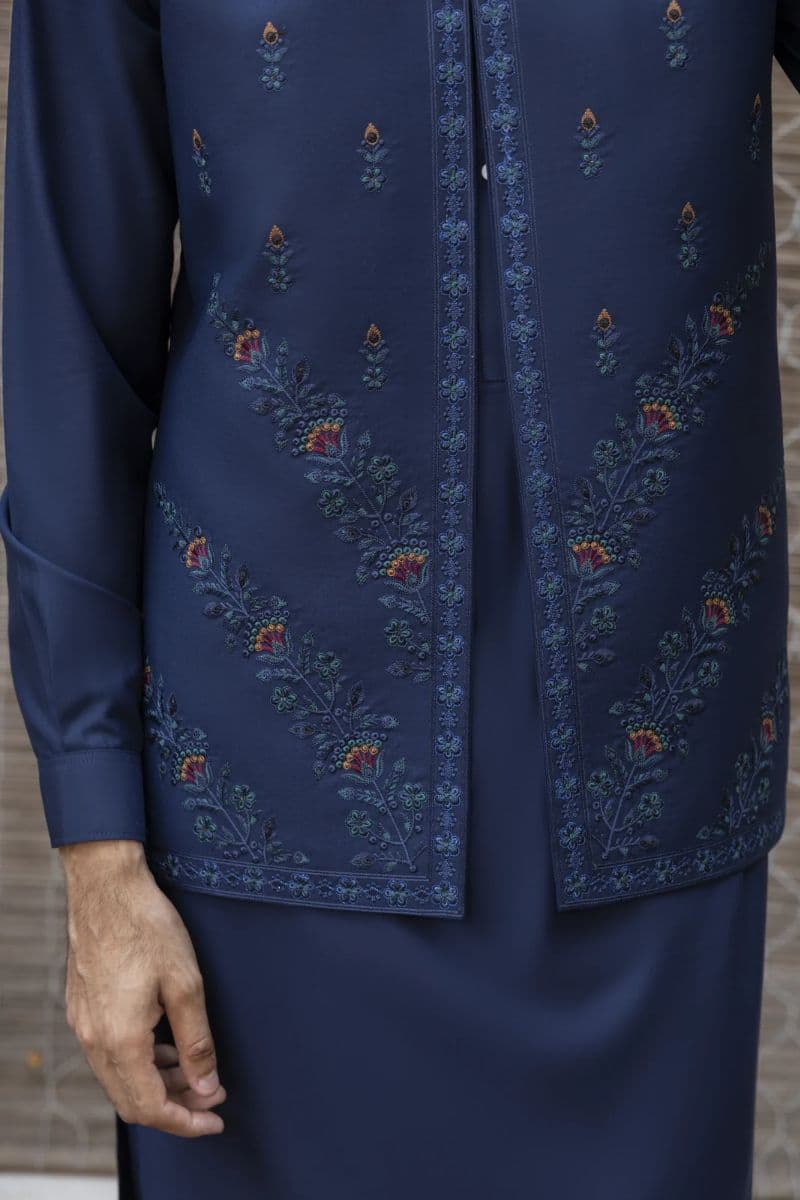 AB TEXTILE  - AB Textile – Premium Embroidered Formal Collection-DDR19 alternate angle