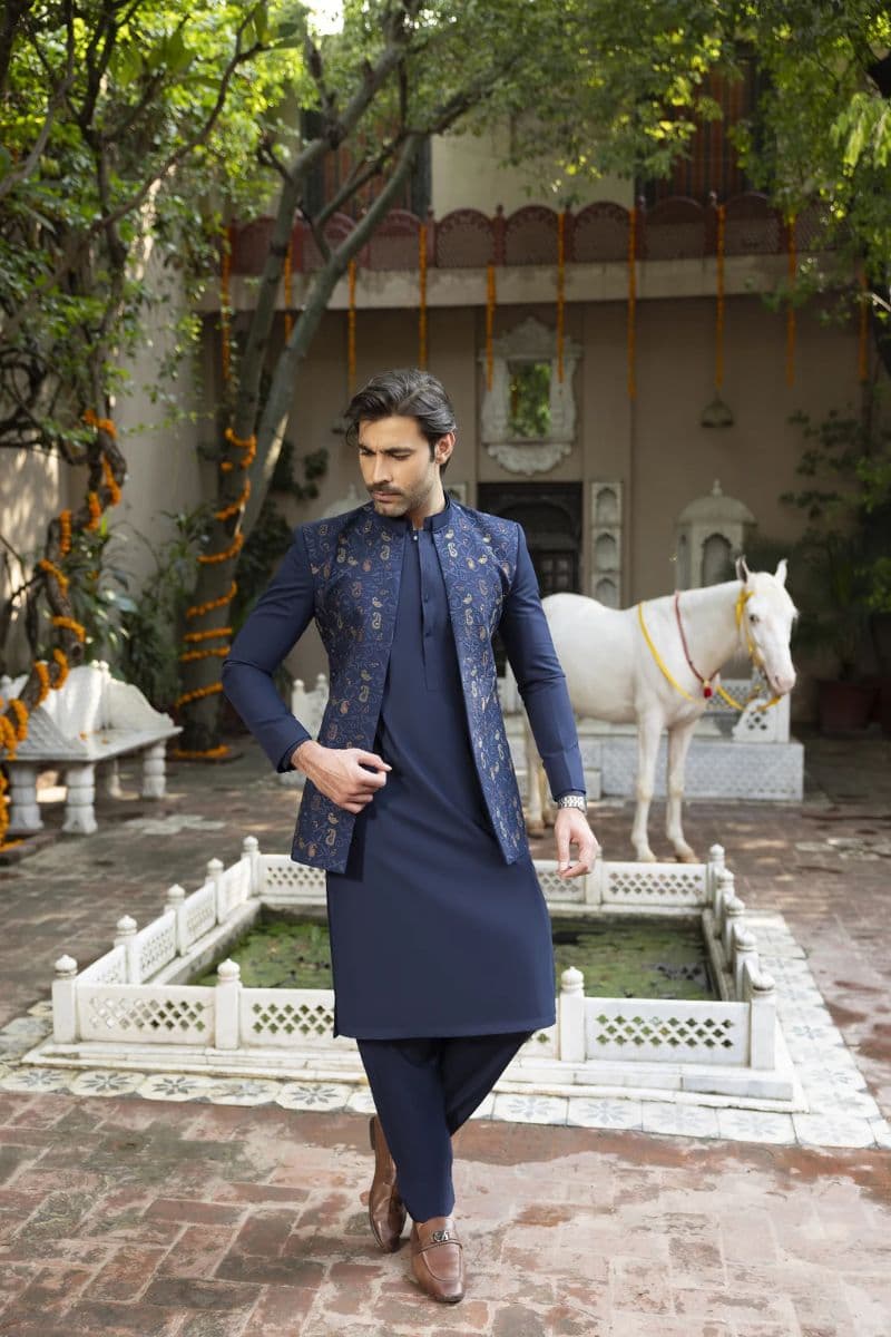 AB TEXTILE  - AB Textile – Premium Embroidered Formal Collection-DDR26