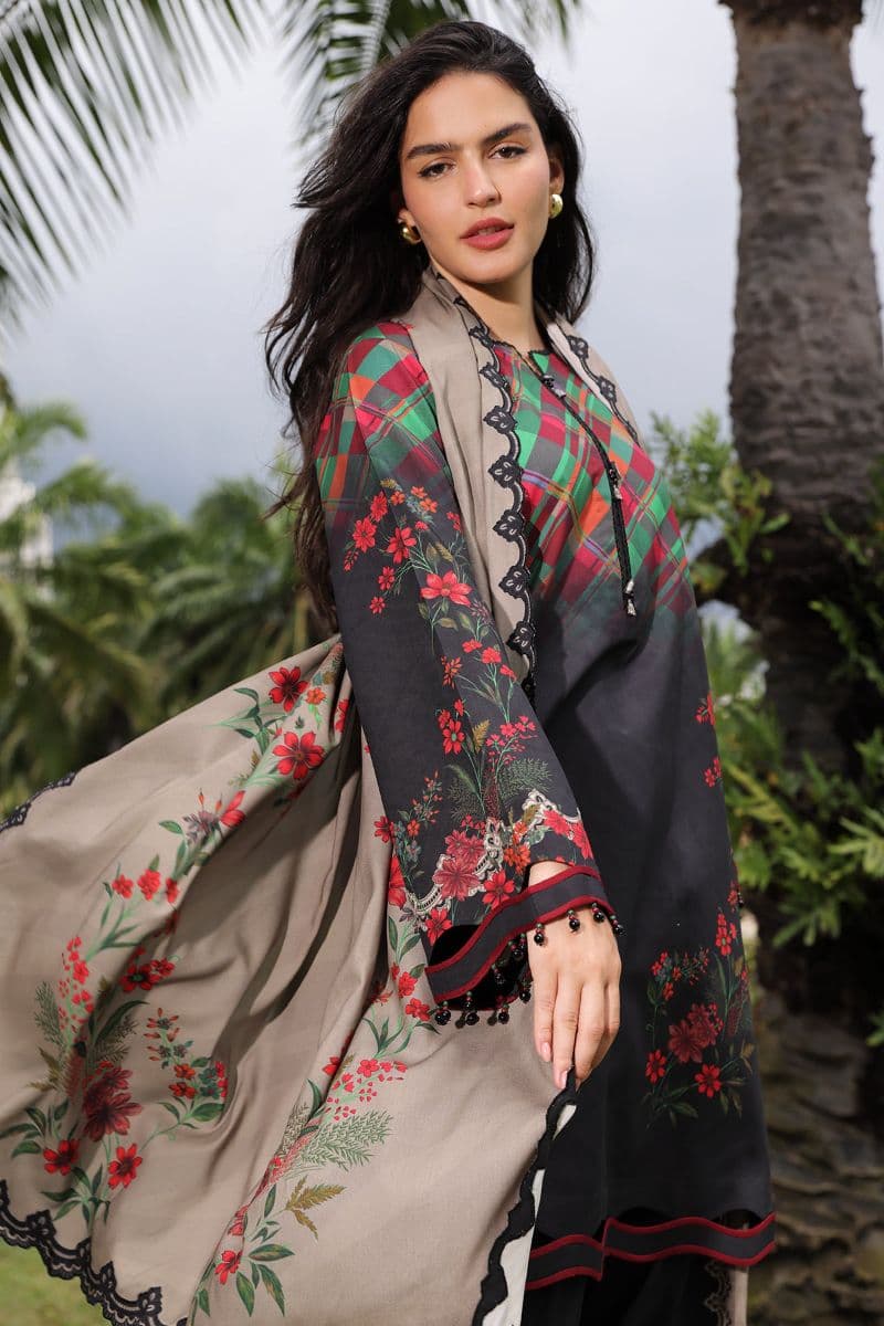 CHARIZMA - Charizma – 3-Piece Unstitched Linen Collection A beautifully designed-CP-6