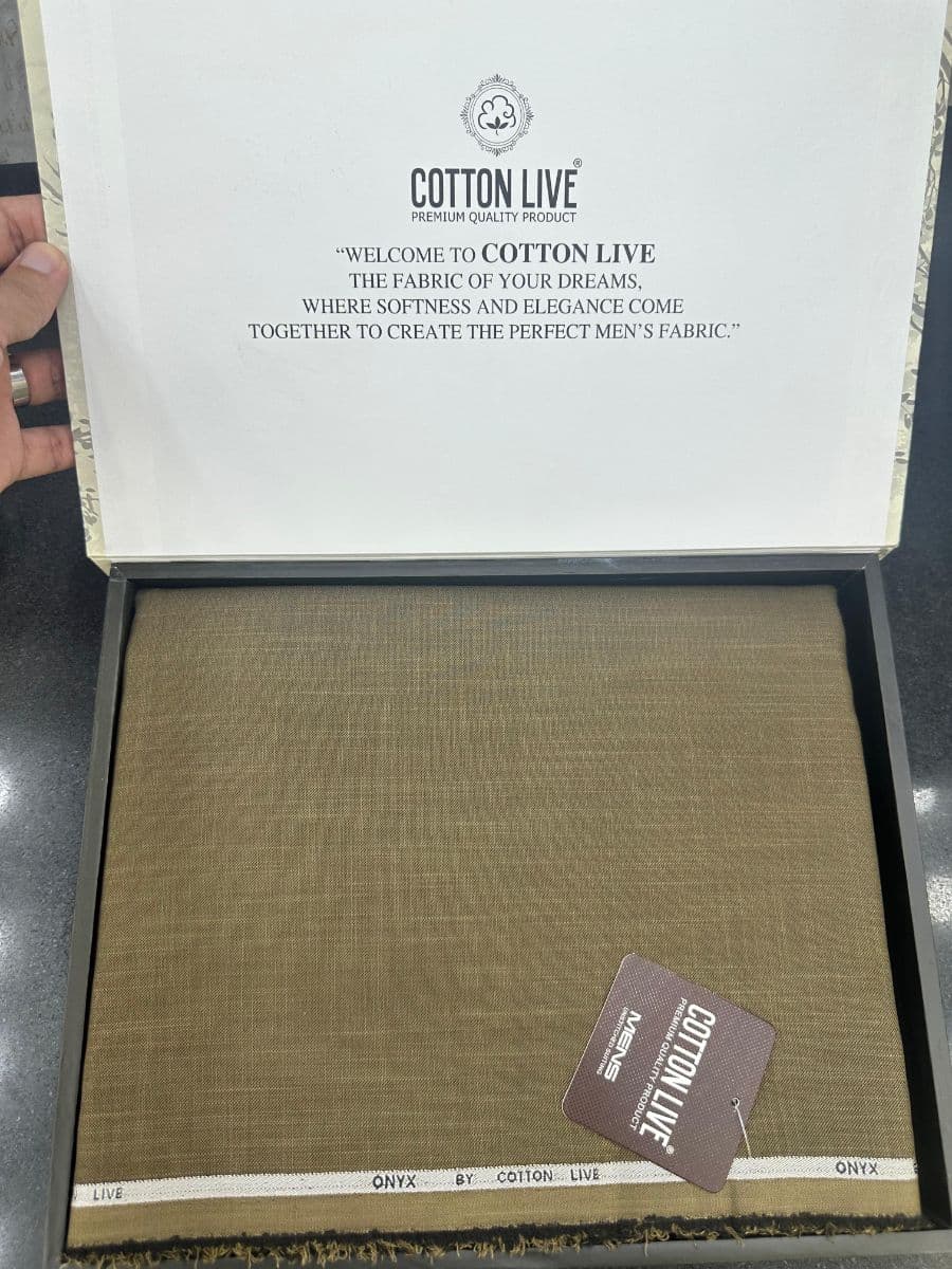 COTTON LIVE MENS  - Premium Men's Wool Suit with lining By Cotton Live- CL1