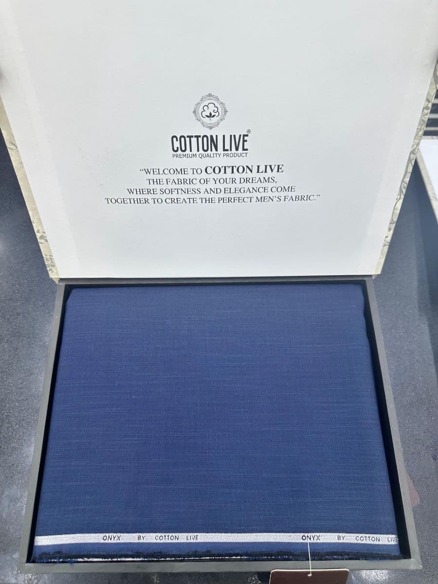COTTON LIVE MENS - Premium Men's Wool Suit with lining By Cotton Live- CL3 (Photo 1)