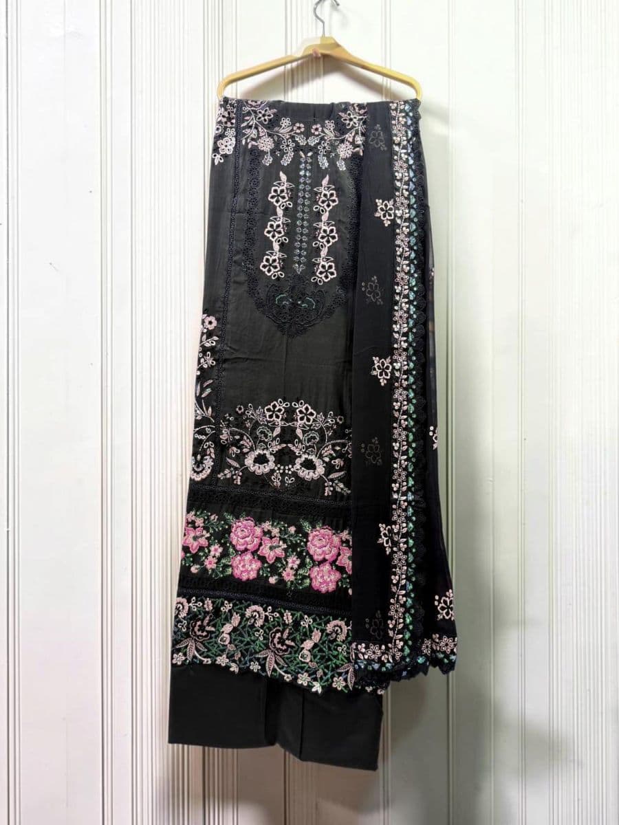 HOV - House of Victoria Luxury unstitched 3-piece suit- HOV-3 (Photo 2)